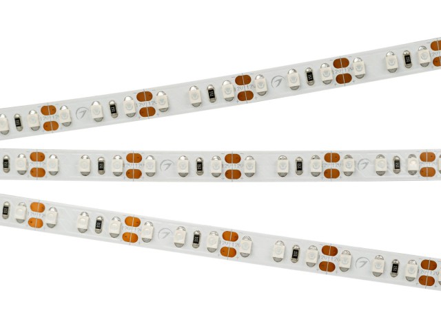 Лента RT-A120-8mm 12V Yellow (9.6 W/m, IP20, 2835, 5m) (Arlight, 9.6 Вт/м, IP20) фото:1