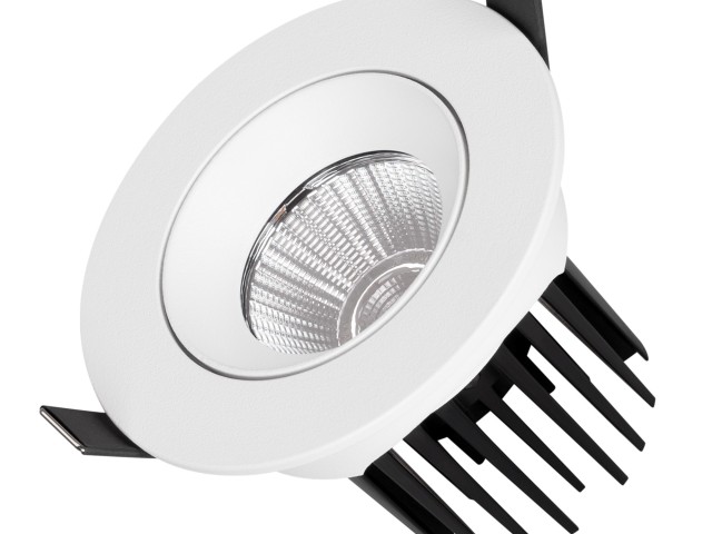 Светильник MS-ATOLL-BUILT-TURN-R94-10W Warm3000 (WH, 36 deg, 230V) (Arlight, IP54 Металл, 5 лет) фото:5