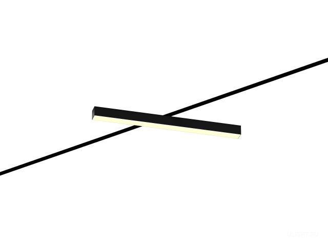 Трековый светильник 6063 5050 TR2 (RAL9005/750mm/LT70 — 3K/28W) фото:1