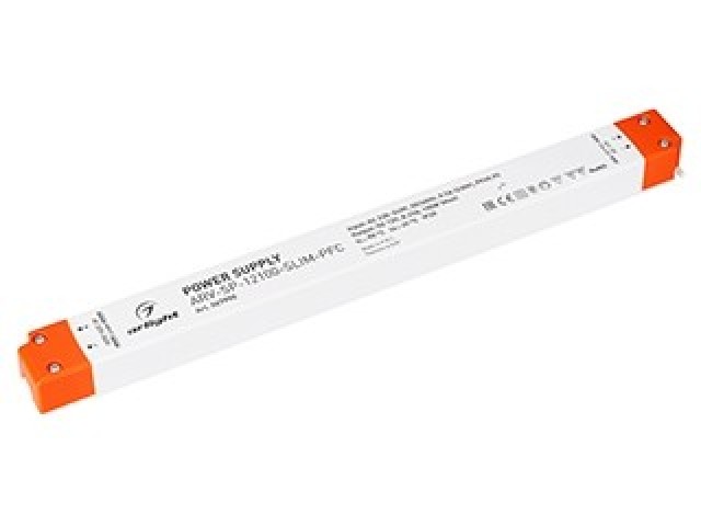 Блок питания ARV-SP-12100-SLIM-PFC (12V, 8.33A, 100W) (Arlight, IP20 Пластик, 5 лет) фото:1