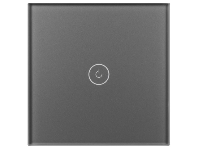 Выключатель сенсорный SWT-OMALI-S01-ZB-GR (250V, 10A, Zigbee) (Arlight, Стекло) фото:4