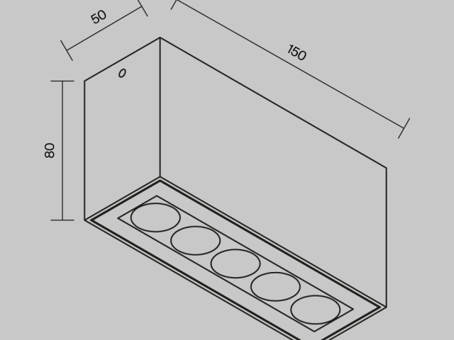 Уличный потолочный светильник Outdoor O309CL-L10GF3K фото:18