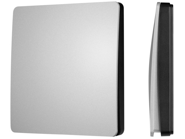 INTELLIGENT ARLIGHT Кнопочная панель KINETIC-801-22-1G-WP-SUF Silver (No battery, IP67, 433Mhz) (IARL, IP67 Пластик, 3 года) фото:1