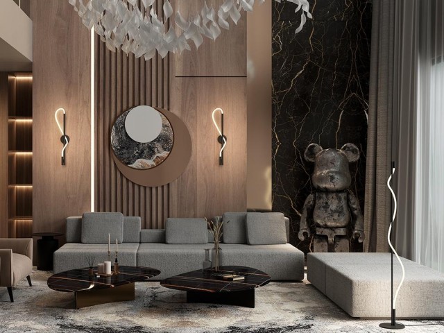 Напольный светильник (торшер) Maytoni MOD166FL-L15B3K фото:20