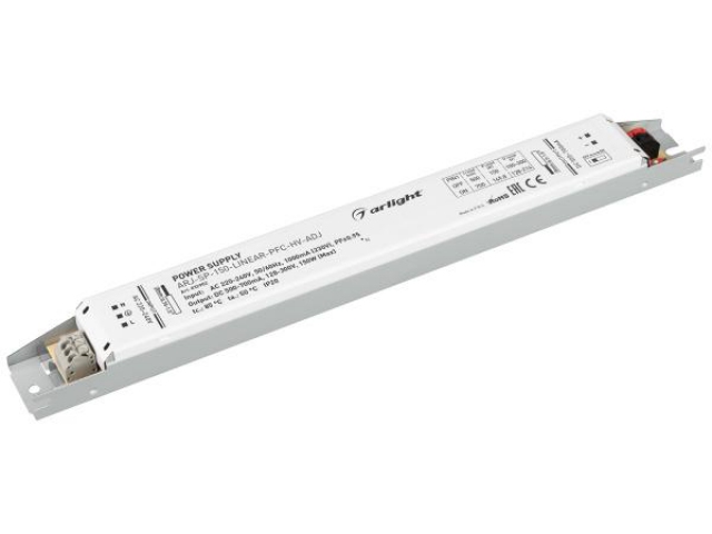 Блок питания ARJ-SP-150-LINEAR-PFC-HV-ADJ (150W, 500-700mA) (Arlight, IP20 Металл, 5 лет) фото:2