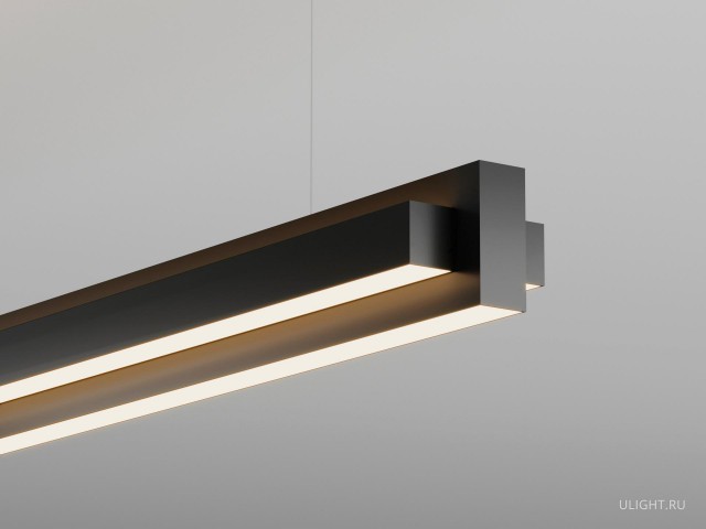Линейный светильник HOKASU Brick (RAL9005/1250mm/LT70 — 3K/26W) фото:5