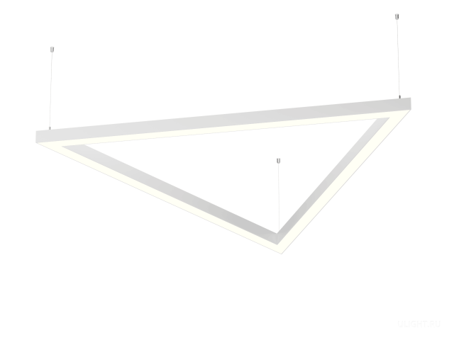 Светильник HOKASU Delta 35/40 (RAL9003/3x819/LT70 — 4K/55W) фото:1
