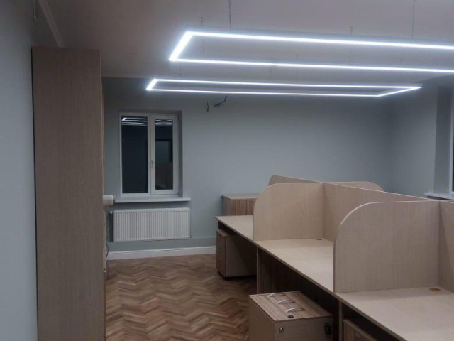 Светильник HOKASU Frame S50 (RAL9003/2498x617mm/LT70 — 3K/130W) фото:9
