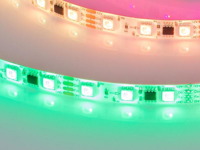 Лента герметичная SPI-SE-B60-10mm 12V RGB-PX3-BPT (12 W/m, IP65, 5060, 5m) (Arlight, бегущий огонь) фото:2