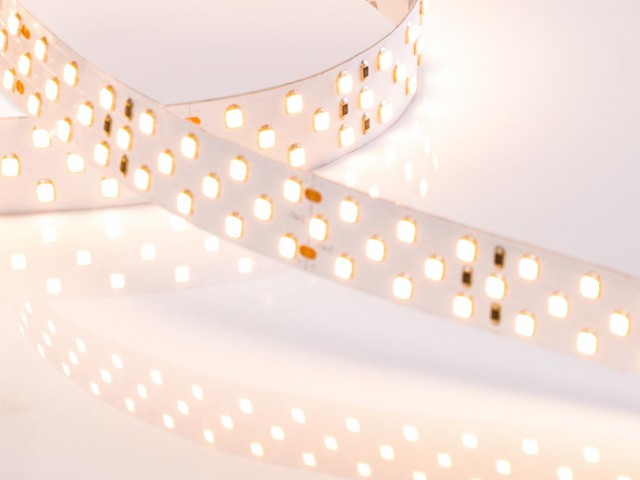 Лента RT 2-5000 24V Warm2700 3x2 (2835, 1260 LED, CRI98) (Arlight, 27 Вт/м, IP20) фото:3