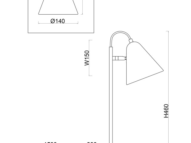 Настольный светильник Freya FR8001TL-01WG фото:3