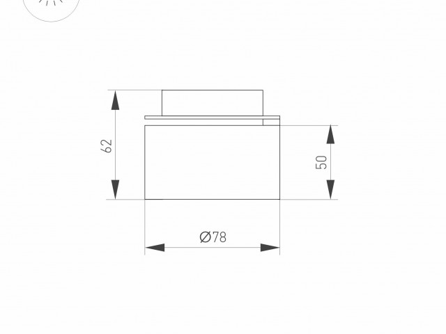 Модуль светодиодный PLURIO-LAMP-R77-9W Warm3000 (CHR, 36 deg, 2-2, 38V, 200mA) (Arlight, Металл) фото:1
