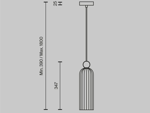 Подвесной светильник Maytoni MOD302PL-01W фото:6