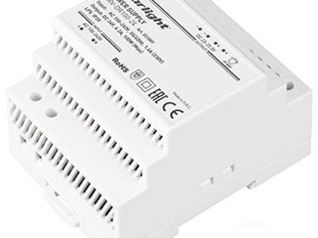 Блок питания ARV-DR100-24 (24V, 4.2A, 100W) (Arlight, IP20 DIN-рейка) фото:2