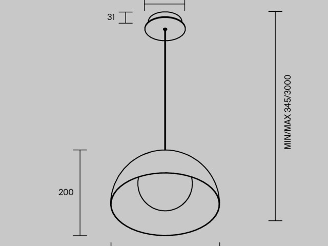 Подвесной светильник Maytoni MOD472PL-L20B3K фото:8