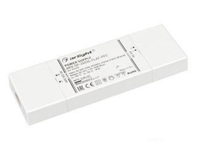 Блок питания ARV-SP-24036-FLAT-PFC (24V, 1.5A, 36W) (Arlight, IP20 Пластик, 5 лет) фото:4