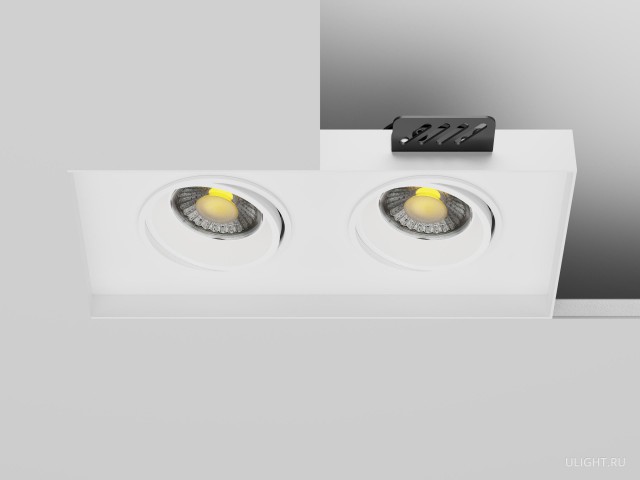 Светильник HOKASU DOTs-S Spin (2/RAL9003/24deg — 5K/20W) фото:3