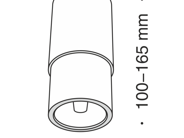 Потолочный светильник Technical C033WL-01W фото:1
