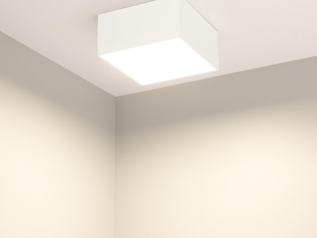 Светильник SP-QUADRO-S120x120-13W Warm3000 (WH, 120 deg, 230V) (Arlight, IP40 Металл, 3 года) фото:2