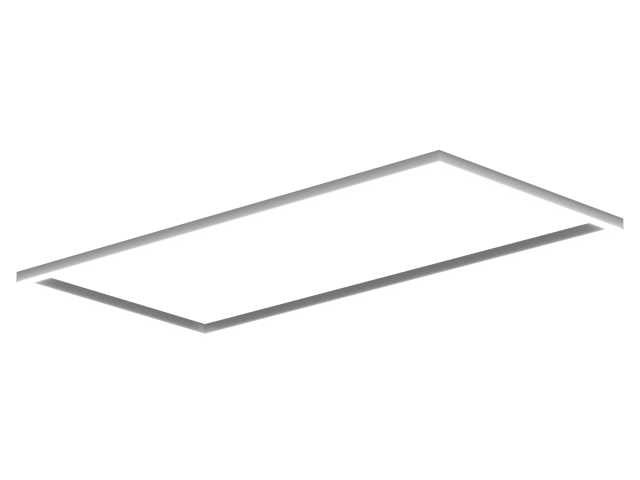 Светильник HOKASU Frame S50 (RAL9003/2498x1219mm/LT70 — 4K/156W) фото:1