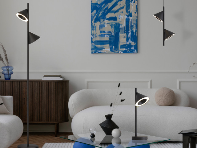 Напольный светильник (торшер) Freya FR6141FL-L14B фото:1