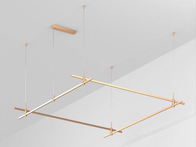 Основание ART-APRIORI-QUADRAT-HANG-2000x2000 (GD) (Arlight, IP20 Металл, 3 года) фото:1