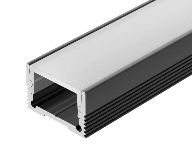 Профиль SL-SLIM20-H13-2000 BLACK (Arlight, Алюминий) фото:7