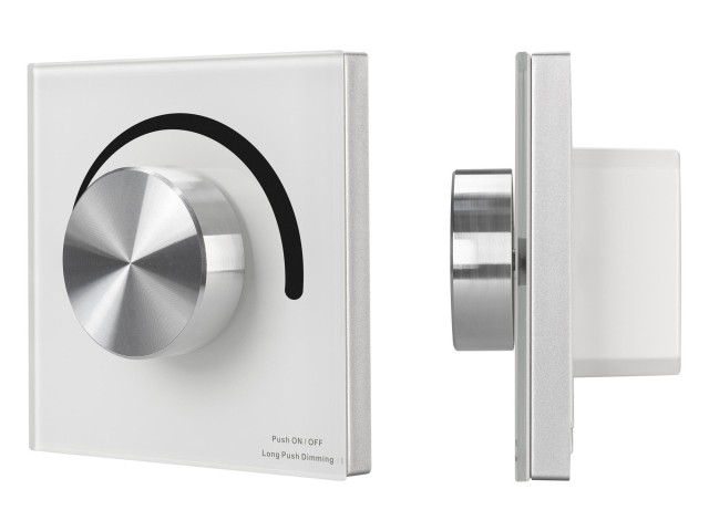 Панель SMART-P37-DIM-IN White (230V, 1.2A, TRIAC, Rotary, 2.4G) (Arlight, IP20 Пластик, 5 лет) фото:2