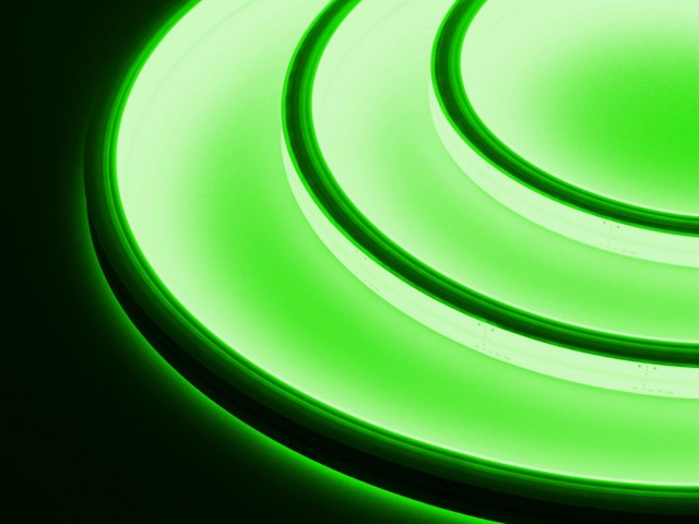 Гибкий неон ARL-MOONLIGHT-1213-TOP 24V Green (Arlight, 8 Вт/м, IP67) фото:4
