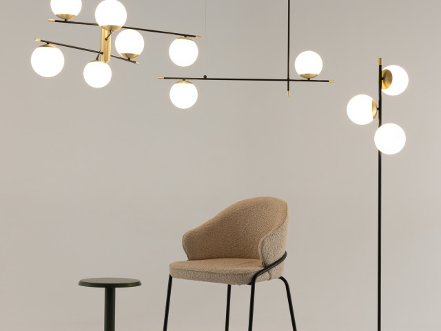 Напольный светильник (торшер) Maytoni MOD048FL-03G фото:17