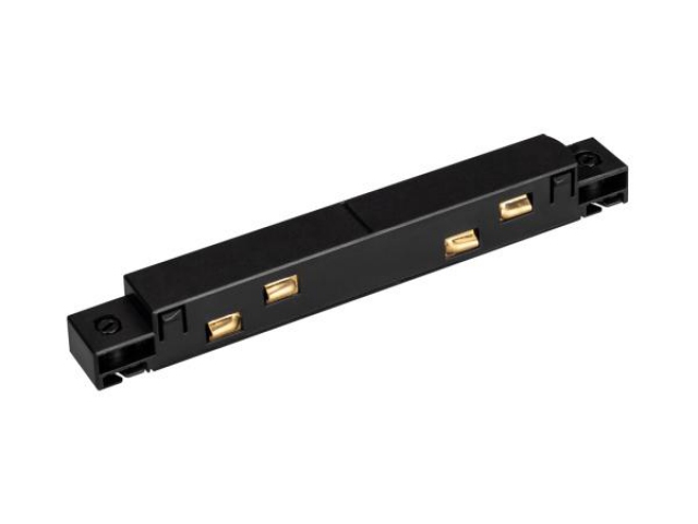 Коннектор прямой MAG-FLEX-CON-I-POWER (BK) (Arlight, IP20 Металл, 3 года) фото:1
