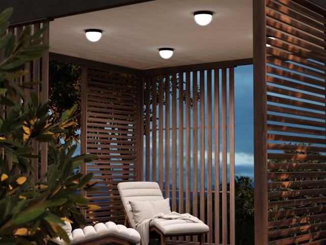 Потолочный светильник Outdoor O438CL-L12GF3K фото:1