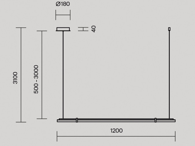 Подвесной светильник Maytoni MOD340PL-L20BS3K фото:15