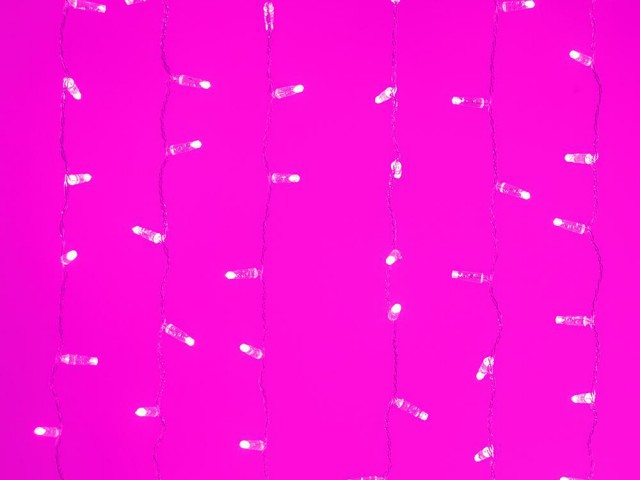 Светодиодная гирлянда ARD-CURTAIN-CLASSIC-2000x3000-CLEAR-760LED Pink (230V, 60W) (Ardecoled, IP65) фото:4
