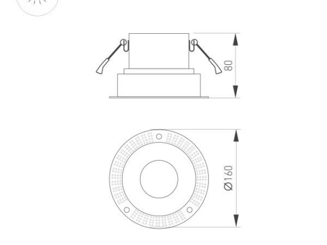 Корпус PLURIO-BASE-BUILT-TRIMLESS-R160 (BK, 1-2, 200mA) (Arlight, IP20 Металл, 3 года) фото:4