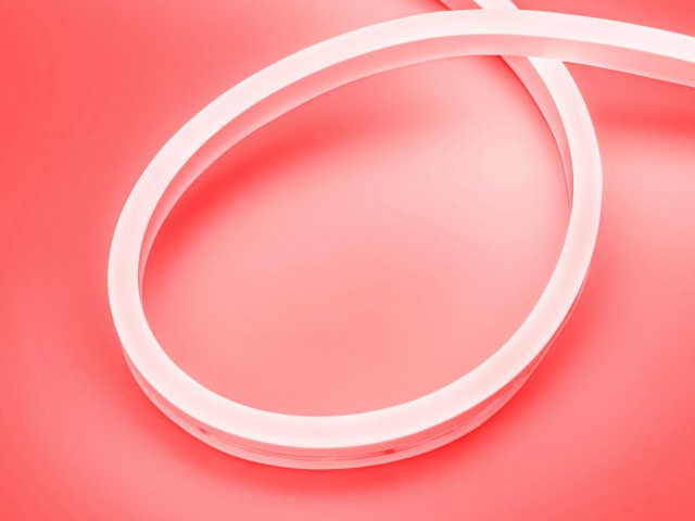 Лента герметичная AURORA-PS-A120-16x8mm 24V Red (10 W/m, IP65, 2835, 5m) (Arlight, Силикон) фото:3