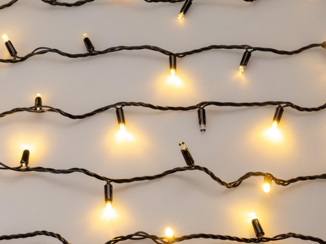 Светодиодная гирлянда ARD-STRING-CLASSIC-1000-BLACK-100LED-PULSE Warm (230V, 7W) (Ardecoled, IP65) фото:3