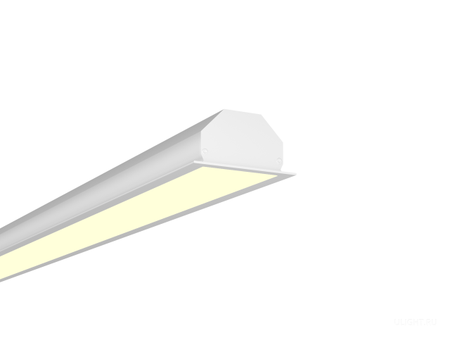 Линейный светильник LINE4932П БЕЗ БП (RAL9003/1250mm/LT70 — 3K/39W) фото:1