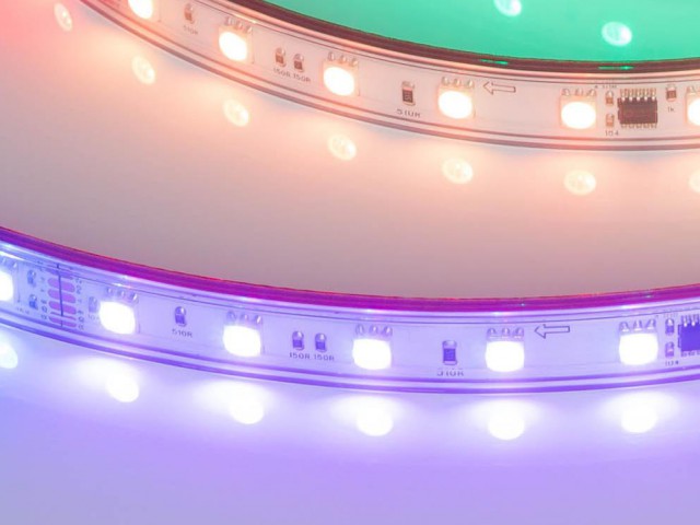 Лента герметичная DMX-PFS-B60-12mm 24V RGB-PX6 (14 W/m, IP68, 5060, 5m) (Arlight, -) фото:2
