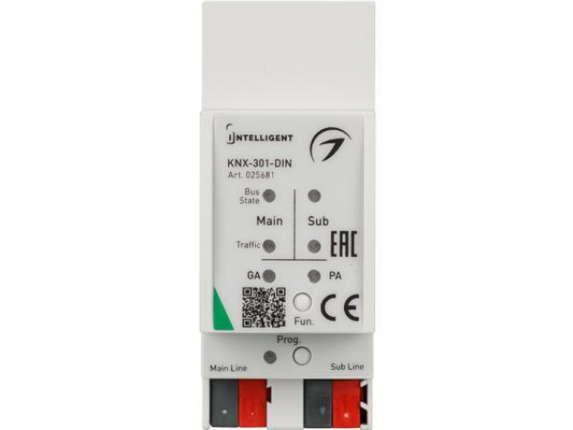 INTELLIGENT ARLIGHT Шинный соединитель KNX-301-DIN (BUS) (Arlight, IP20 Пластик, 2 года) фото:2