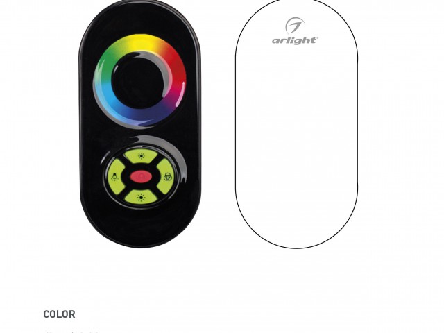 Контроллер LN-RF5B-Sens Black (12-24V,180-360W) (Arlight, IP20 Металл, 1 год) фото:3