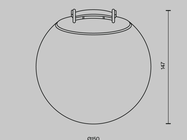 Подвесной светильник Technical TR125B-10W3K-B фото:4