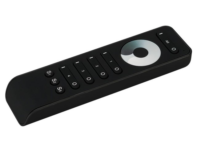 Пульт SMART-R33-DIM Black (4 зоны, 2.4G) (Arlight, IP20 Пластик, 5 лет) фото:2