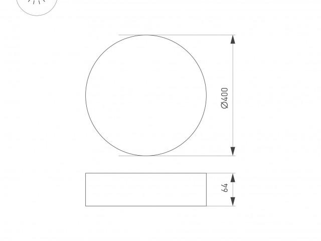 Светильник IM-RONDO-EMERGENCY-3H-R400-40W Warm3000 (BK, 120 deg, 230V) (Arlight, IP40 Металл, 2 года) фото:16