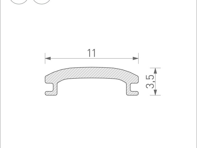 Экран STRETCH-SHADOW-10m OPAL-PVC (A2-CONTOUR-PRO) (Arlight, -) фото:5