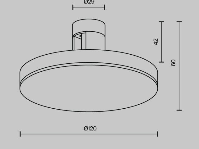 Трековый светильник Technical TR152-1-7W3K-B фото:1