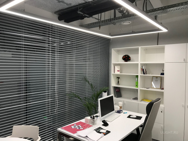 Светильник HOKASU Frame S50 (RAL9003/2498x617mm/LT70 — 3K/130W) фото:19