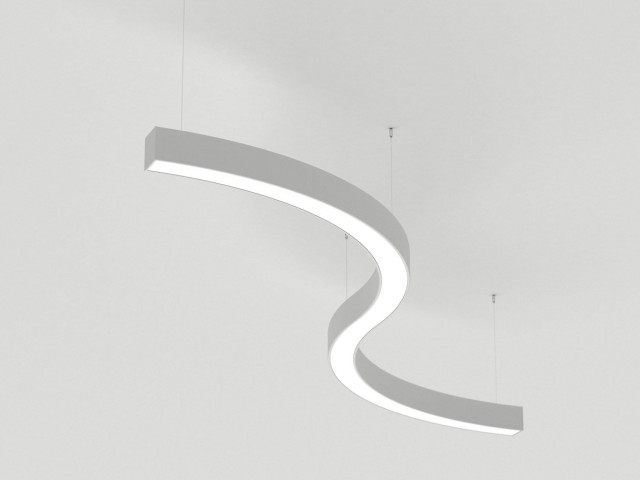 Светильник SP-LINE-HANG ARC-S3535-D800-65W Day4000 (WHITE, 230V) (Arlight, Металл) фото:2