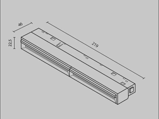 Трековый светильник Technical TR106-4-12W-DS-W фото:15