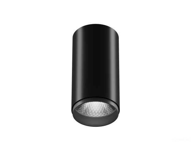 Накладной светильник HOKASU Tube Zoom (85-160/ral9005 – 30w/3090/12-50deg) фото:1